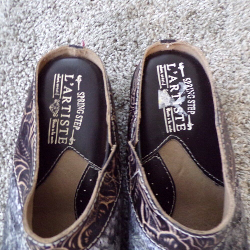 Spring step Gray clogs 36 - Picture 7 of 14